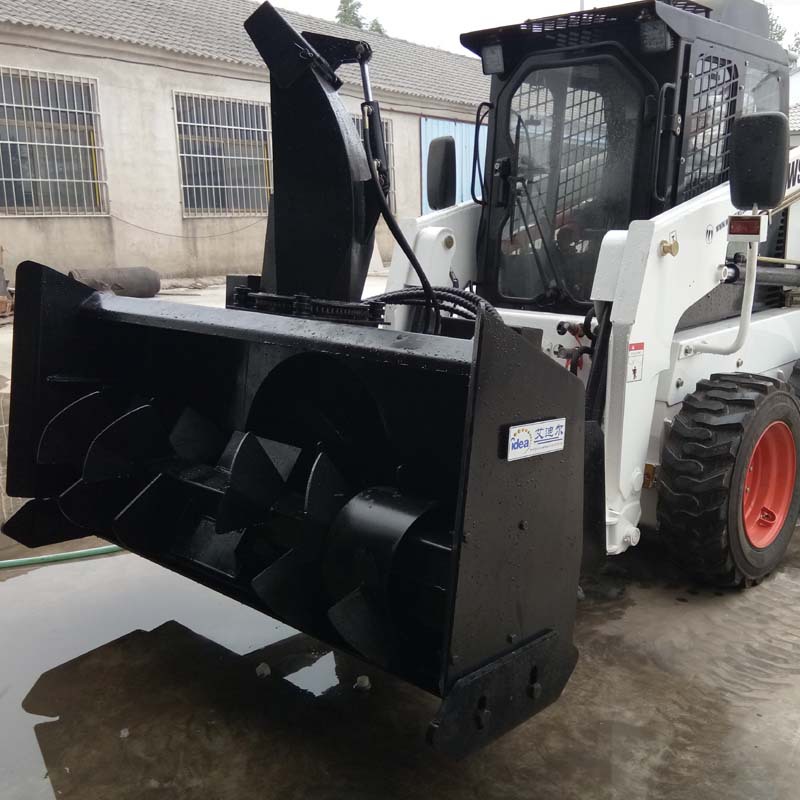 路面清理积雪设备除雪车滑移装载机抛雪机扬雪机价格