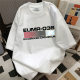 2025 Summer New Teenager Men's Short-sleeved T-shirt Trendy Casual Fashion Half-sleeved Top Base Shirt
