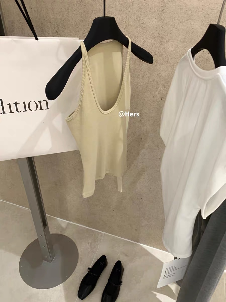 Finnafu [con pecho] chaleco de cuello sexy, chaleco para mujeres cómodas para cubrir el pecho, chaleco de algodón de hilo para mujeres