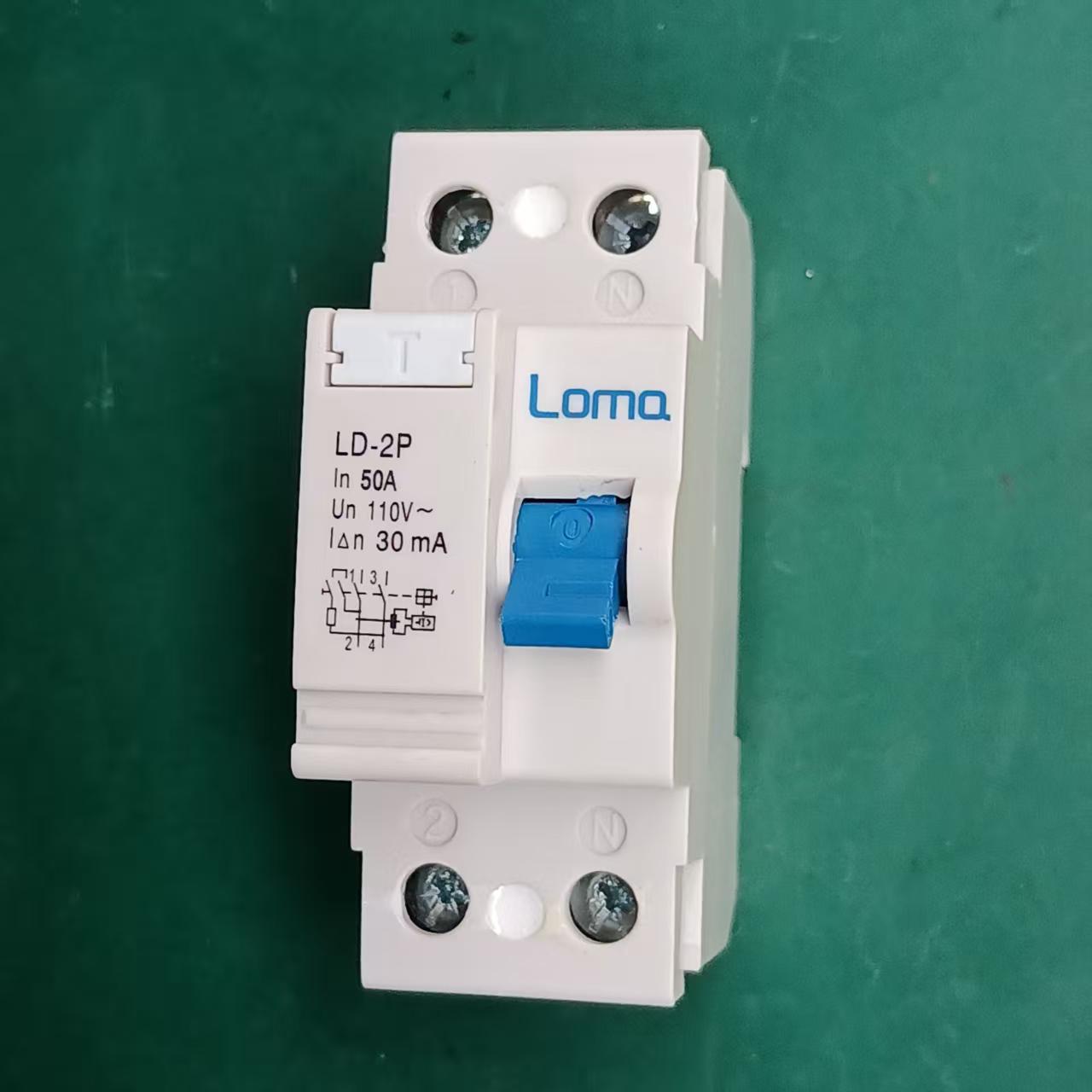 Loma America USA Hawaii Guam Saipan Canada 120V ELCB RCBO