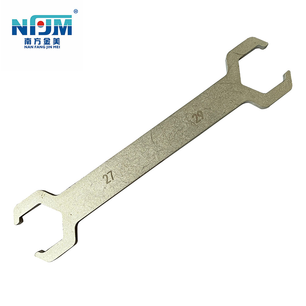 地暖分水器专用扳手4分6分地热拆卸工具2729开口双单头呆扳手2830