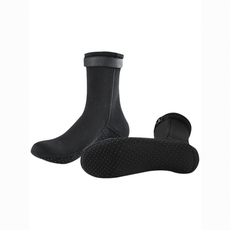 Surfing and Diving Socks 3mm Thickeneded Warm Snorkeling Swimming Beach Anti-Collision Socks Shoes for Men and Women Wading and River Tracing Soft Soles