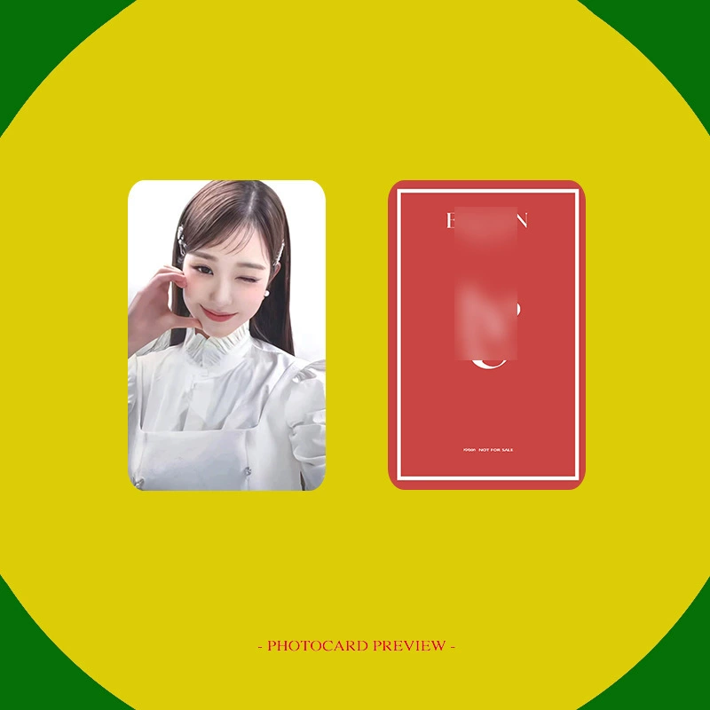 IVE Fu Zhang Yuanying один фото-карта YUJIN WONGYONG LIZ REI Zhang Yuanying Jin Qiu