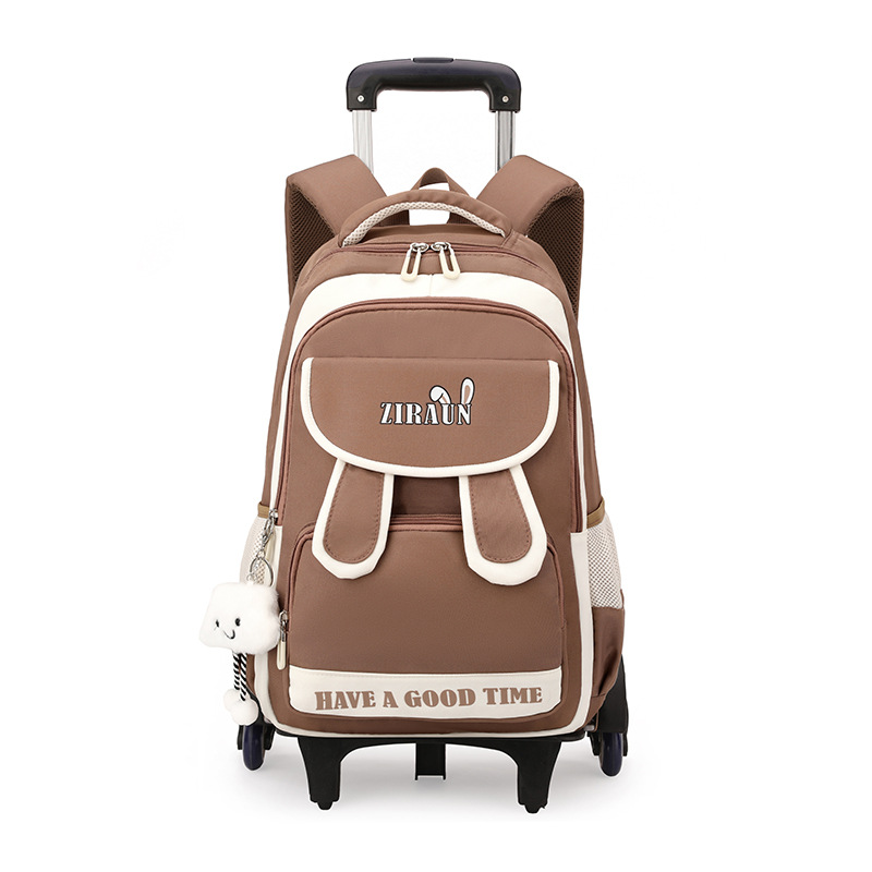 Peces naturales bolsas de tracción de estudiantes de primaria de tres a seis grados de niñas de moda de gran capacidad bolsas de tracción de estudiantes de secundaria