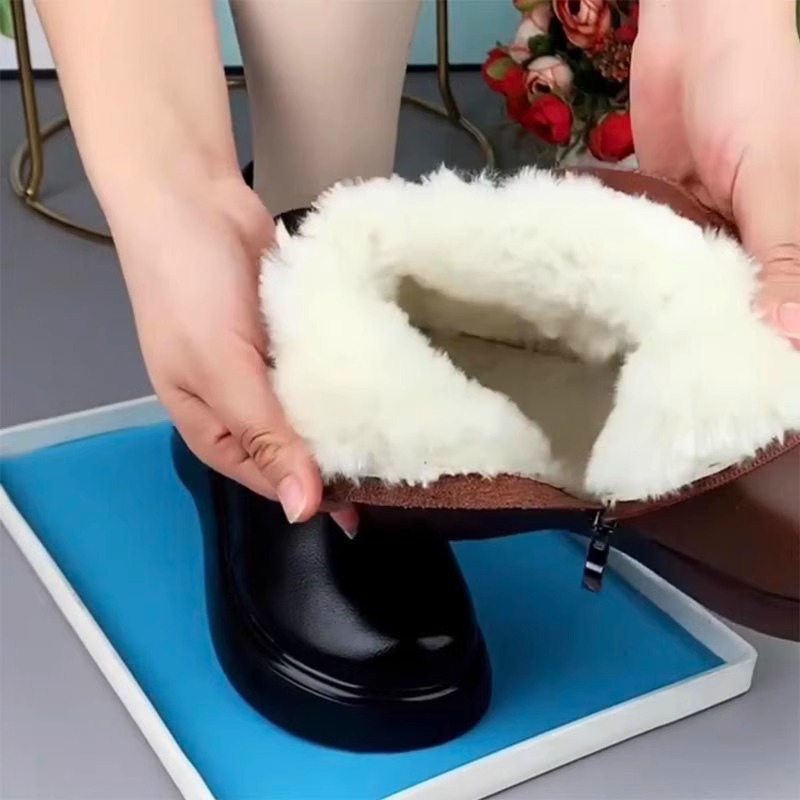 브라운 울 안감