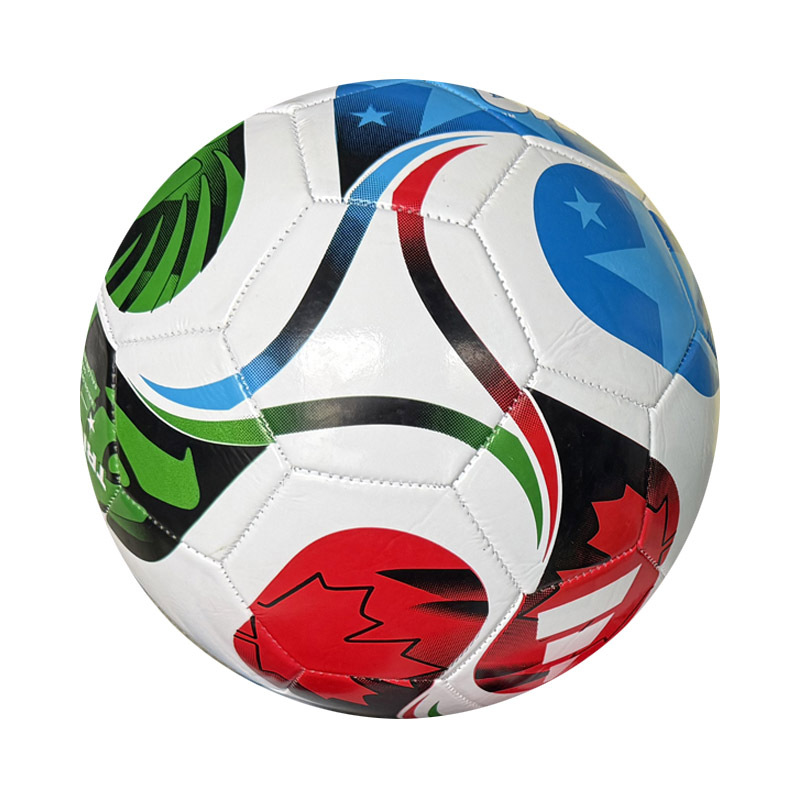 2026 Copa del Mundo PU5 máquina de costura de PVC resistente al entrenamiento de fútbol para dibujar un logotipo de muestra image 6