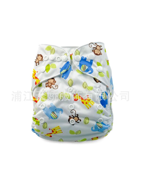 メーカークロスボーダー赤ちゃんおむつ洗える尿不湿通気性プリントトレーニングパンツcloth diaper|undefined