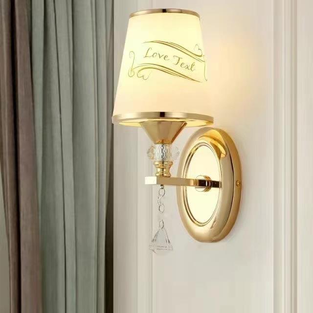 Lámpara de cabezal de cama pasillo dormitorio escalera de belleza # lámpara de pared creativa moderna sala de estudio norte cabezal de cama simple lámparas de belleza