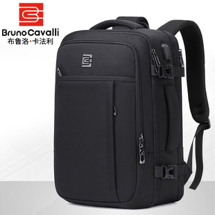 Backpack Men's 2025 New Large Capacity Commuter Travel Bag 180 Degree Expandable Business Office Computer Bag