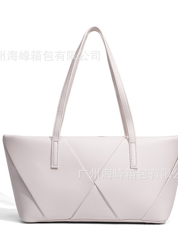 2025 秋季 新品 女包 时尚百搭交织细节装饰大容量拉链手提单肩包|undefined
