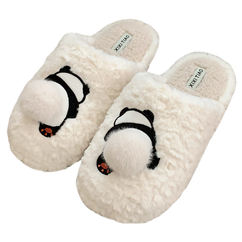Insulated keep warm comfortable winter cute slippers