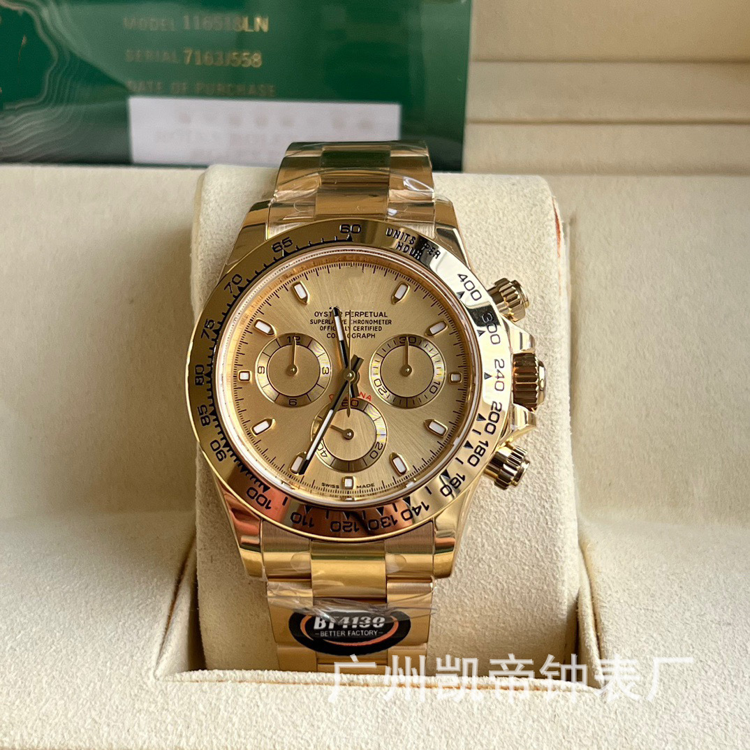 Ditonna reloj C fábrica Lao lvjin di universo sincronización BT fábrica 4130 movimiento 7750 reloj mecánico de los hombres al por mayor