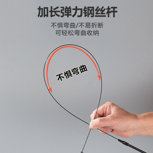Cross-border upgraded version of powerful suction cup, steel wire, long pole, feathers, funny cat stick, cat self-pleasure and relief from boredom, toy supplies wholesale