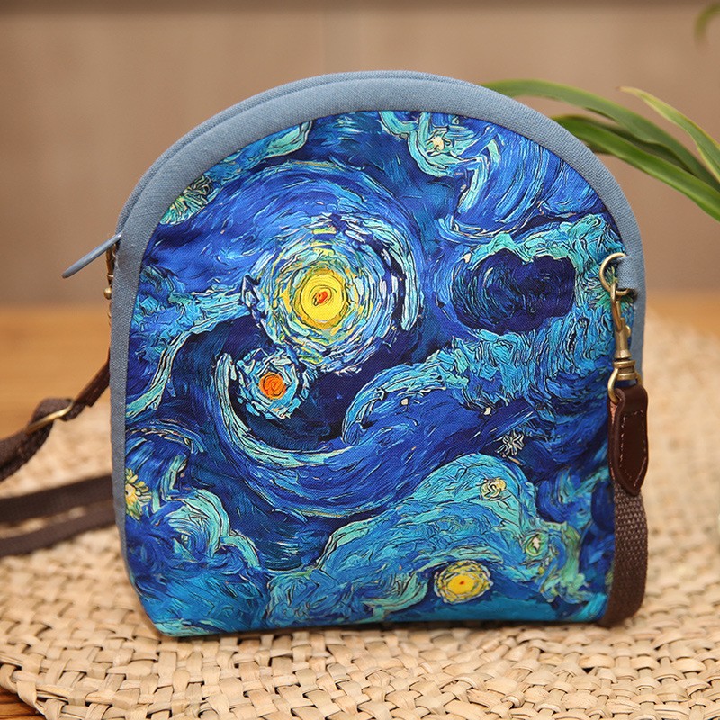 Jinhao bordado hecho a mano DIY material bolsa tela bordada mensajero bolsa de almacenamiento de producción creativa bolsa de cosméticos image 26