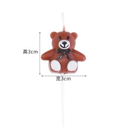 网红布布彩色小兔子蛋糕装饰摆件立体热气球彩虹卡通儿童生日插件|undefined