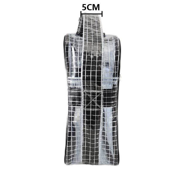 40*30*12 espesado portátil antiestático libre de polvo estándar europeo respetuoso del medio ambiente impermeable 1CMPVC taleguilla a cuadros grande