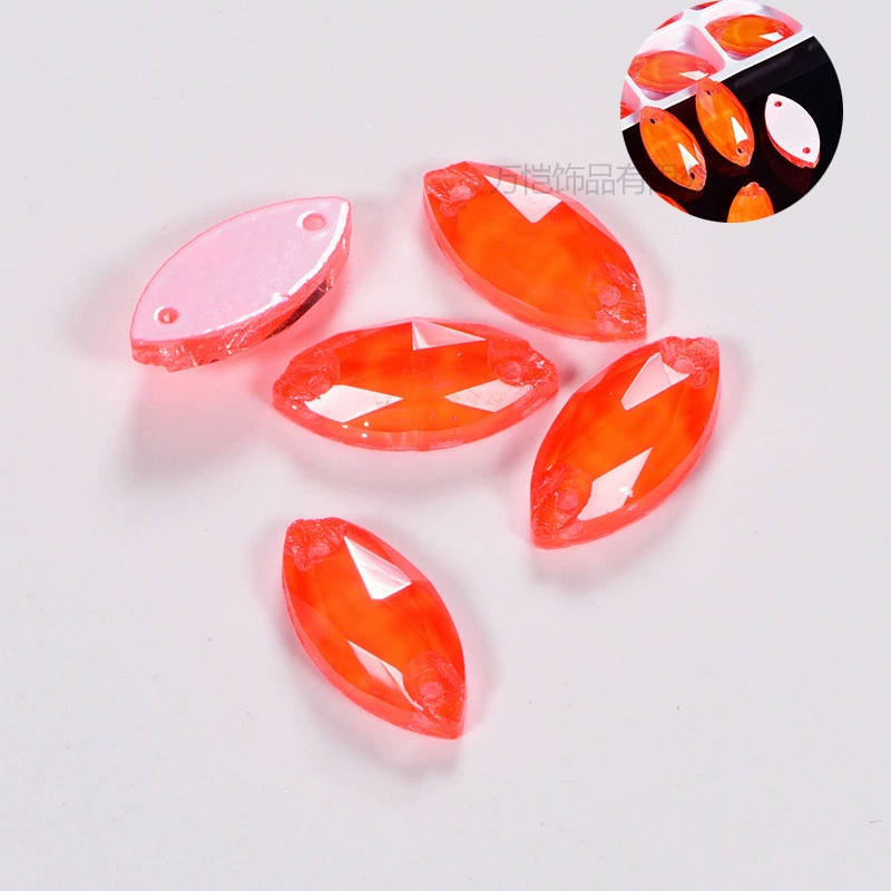 Оптовая продажа фабричная стекло плоский бриллиант DIY одежда бисер rhinestone mochaca неоновая аксессуары аксессуары