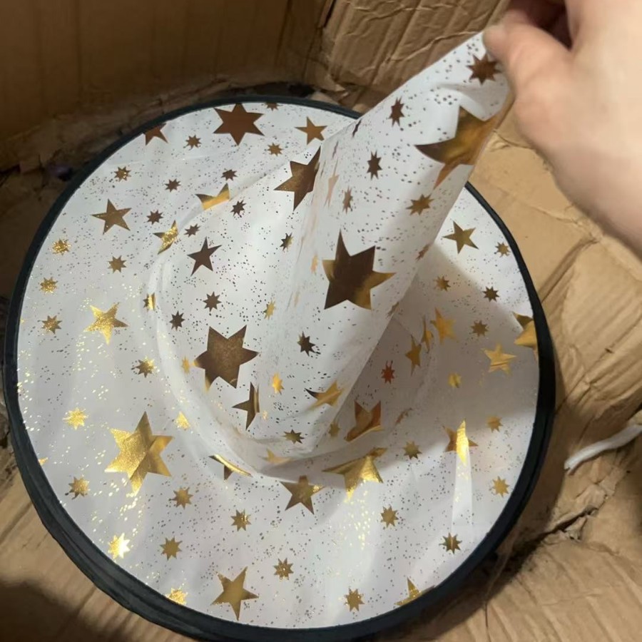 Sombrero de bruja de Oxford negro, para Halloween, accesorio de disfraz, al por mayor