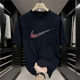 Summer New Letter Printed Short-sleeved T-shirt Milk Silk Crewneck Slim-fit Short-sleeved Quick-drying Sports Top Trendy T-shirt