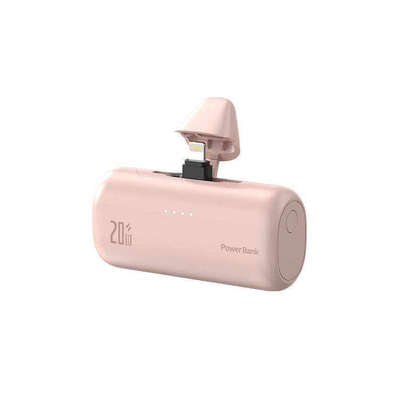クロスボーダー新しいカプセルパワーバンク隠しデュアルインターフェースコンパクトポータブル電源卸売ミニ高速充電|undefined