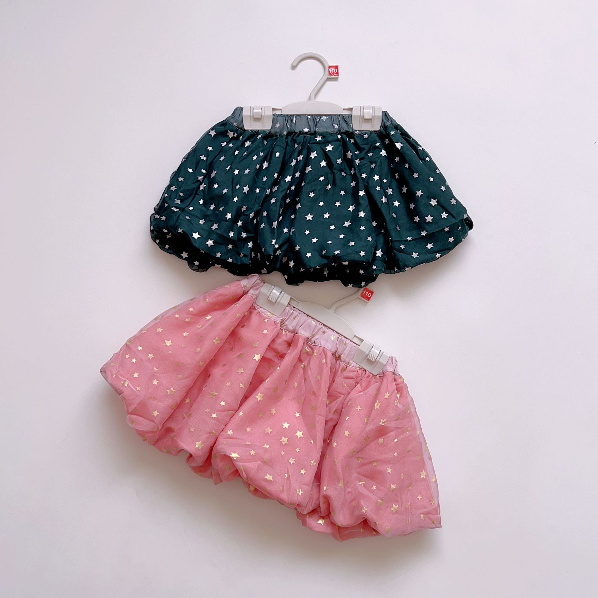 特价日系尾货童装80-130女宝夏季短裙半身超短裙婴儿中小童灯笼裙