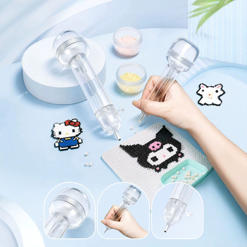 DIY Bead Pen Set for Making Fried Dumplings, Handheld Press Bead Pen Set for Fried Dumplings