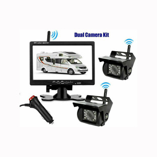 Cross-border supply RV truck bus rear view camera display car Wireless reversing Image driving monitoring