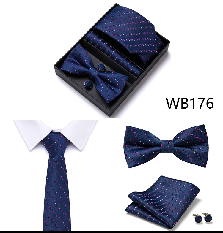 Stropdas cadeauset voor heren voor bruiloft en business_voghion.com