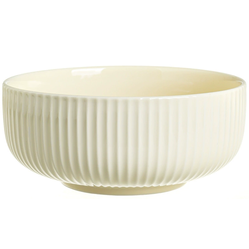 Ceramic Tableware Set, Cream Light-Luxury Design, Assorted Plates, Bowls and Spoons