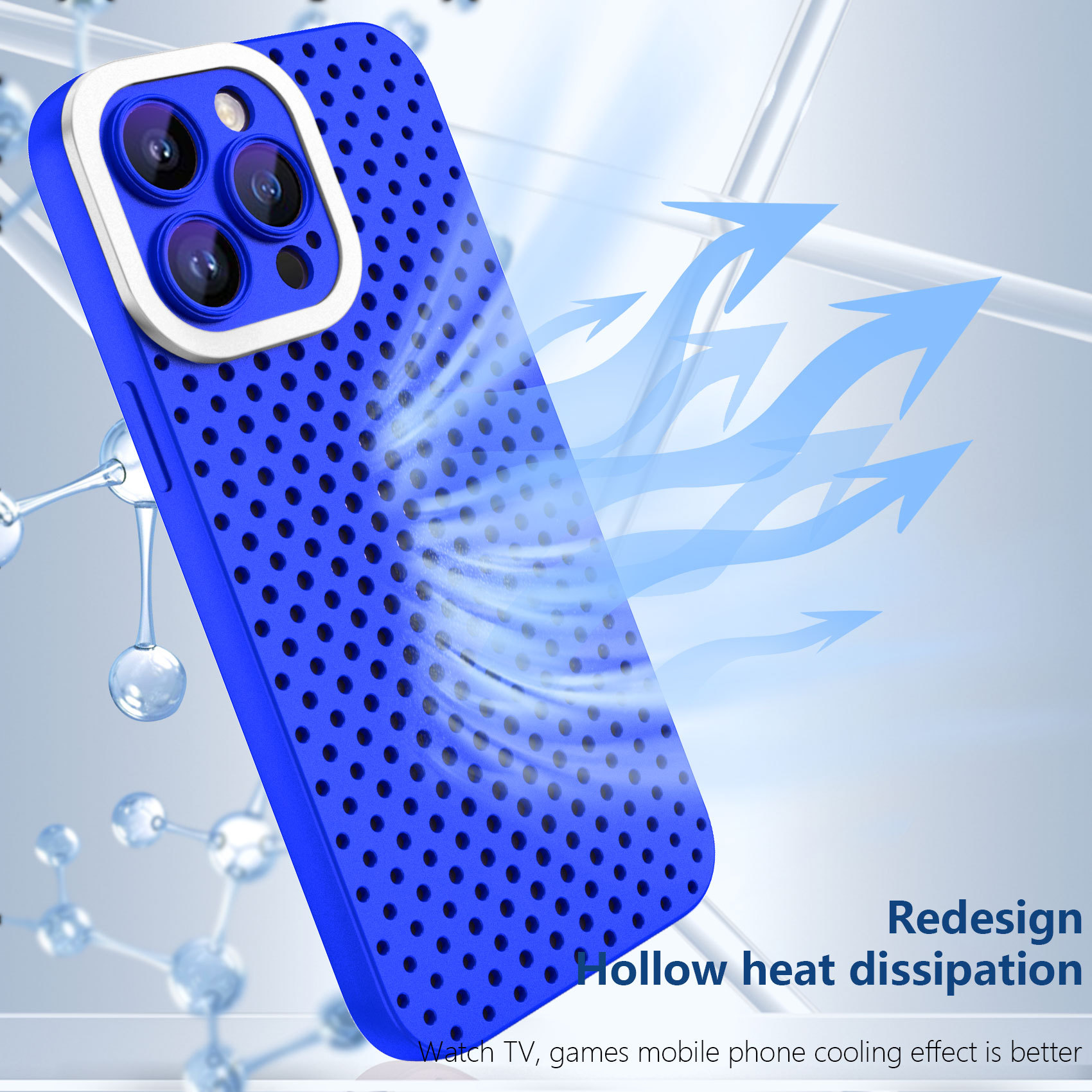Anti-drop Cooling Phone Case For Iphone 15 And Apple Models_voghion.com