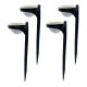 Outdoor new up and down luminous water drop projection floor insert lamp courtyard decoration lawn lamp waterproof garden landscape lamp