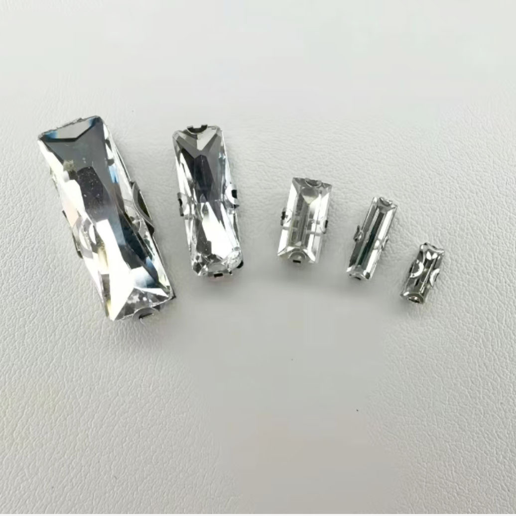 3*7 long glass hand-stitched claws