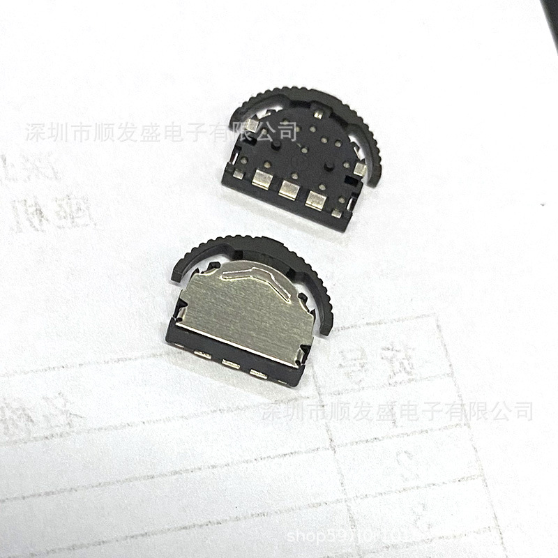 直销 多功能拨轮开关 三脚大头贴片波轮  高品质摇头拨盘开关