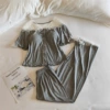3080.3# light gray (with fixed chest pad) short sleeves + trousers