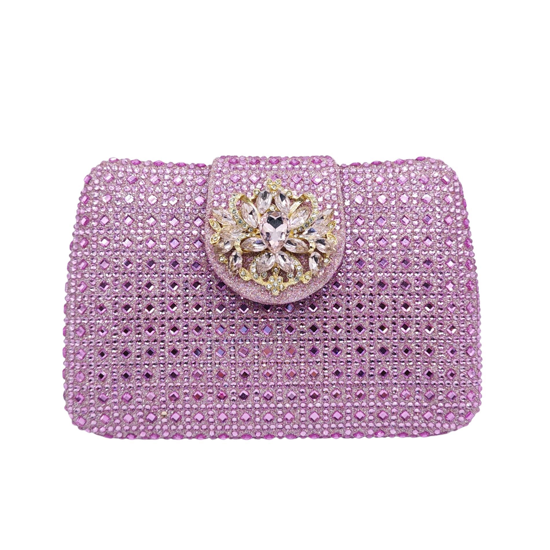 Estricta selección de Stone Clutch Bag nuevo paquete de banquete de diamantes estricto estricto paquete de banquete de diamantes