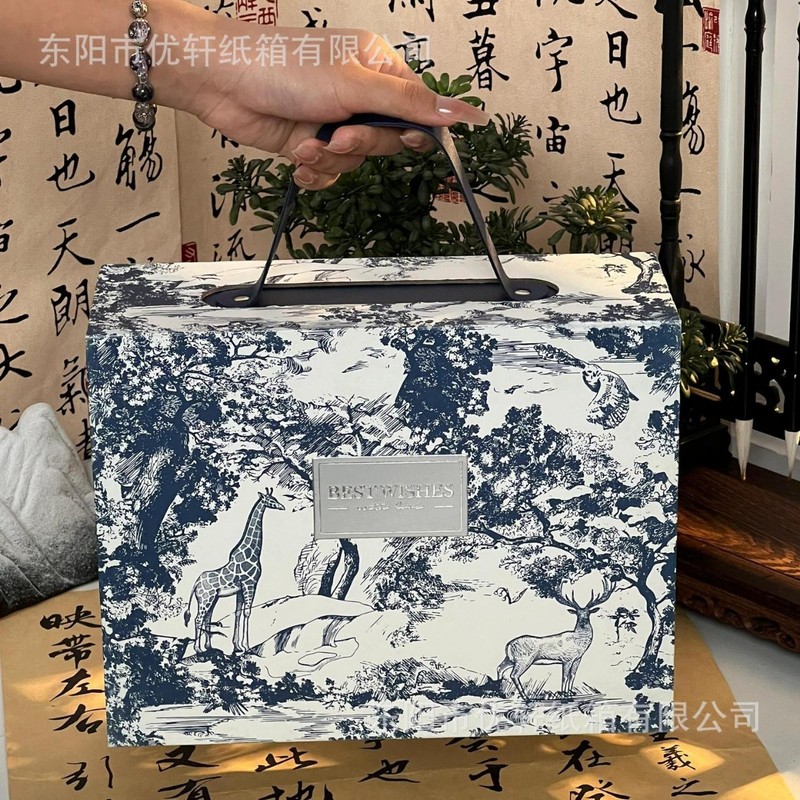 レトロなスタイルのお土産ギフトボックス神聖な森のギフト包装ボックス卸売ハイエンドの結婚式のキャンディーボックスリターンギフトボックス|undefined