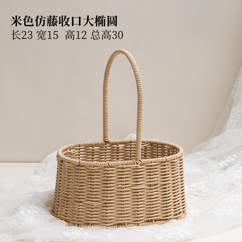 Caja de flores de cuna creativa huevo mensual acompañante caja de regalo cesta de flores flores caja de paquete de flores frutas red caja vacía