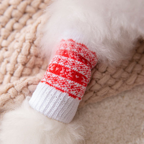 Dog socks, joint socks, non-removable leggings, dog foot covers, cat cotton socks, medium and small dog all-season pet socks