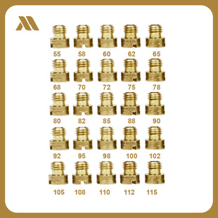 Motorcycle M4 carburetor nozzle 55-115 accessories applicable with M4 nozzle Puch Maxi Bing
