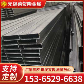 厂家批发 25*100冷硬方矩管 结构矩形管 光亮扁管 黑方矩管可定尺