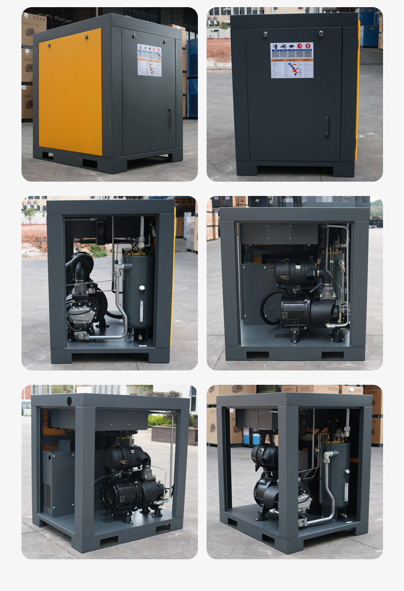 Permanent Magnet Variable Frequency Screw Air Compressor Jaguar Air Compressor 15 37Kw Industrial Variable Frequency Screw Air Compressor