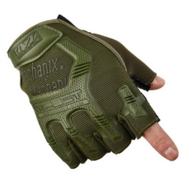 Big Seal Half-finger/full-finger Tactical Outdoor Non-slip Wear-resistant Special Forces Sports Cycling Fitness Training Hard Shell Protection Gloves_desvips.com