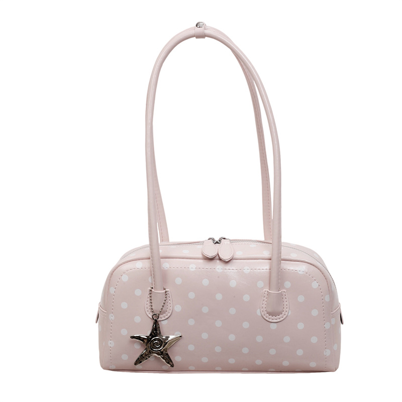 2026 nuevo bolso coreano de nicho, bolso de almohada, bolso de hombro de moda, bolso de brazo dulce para mujeres