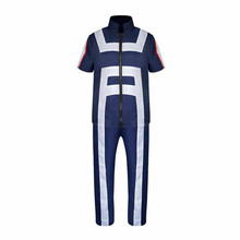 我的英雄学院Cos服装爆豪胜己饭田天哉轰焦冻高校男女体操cos短袖