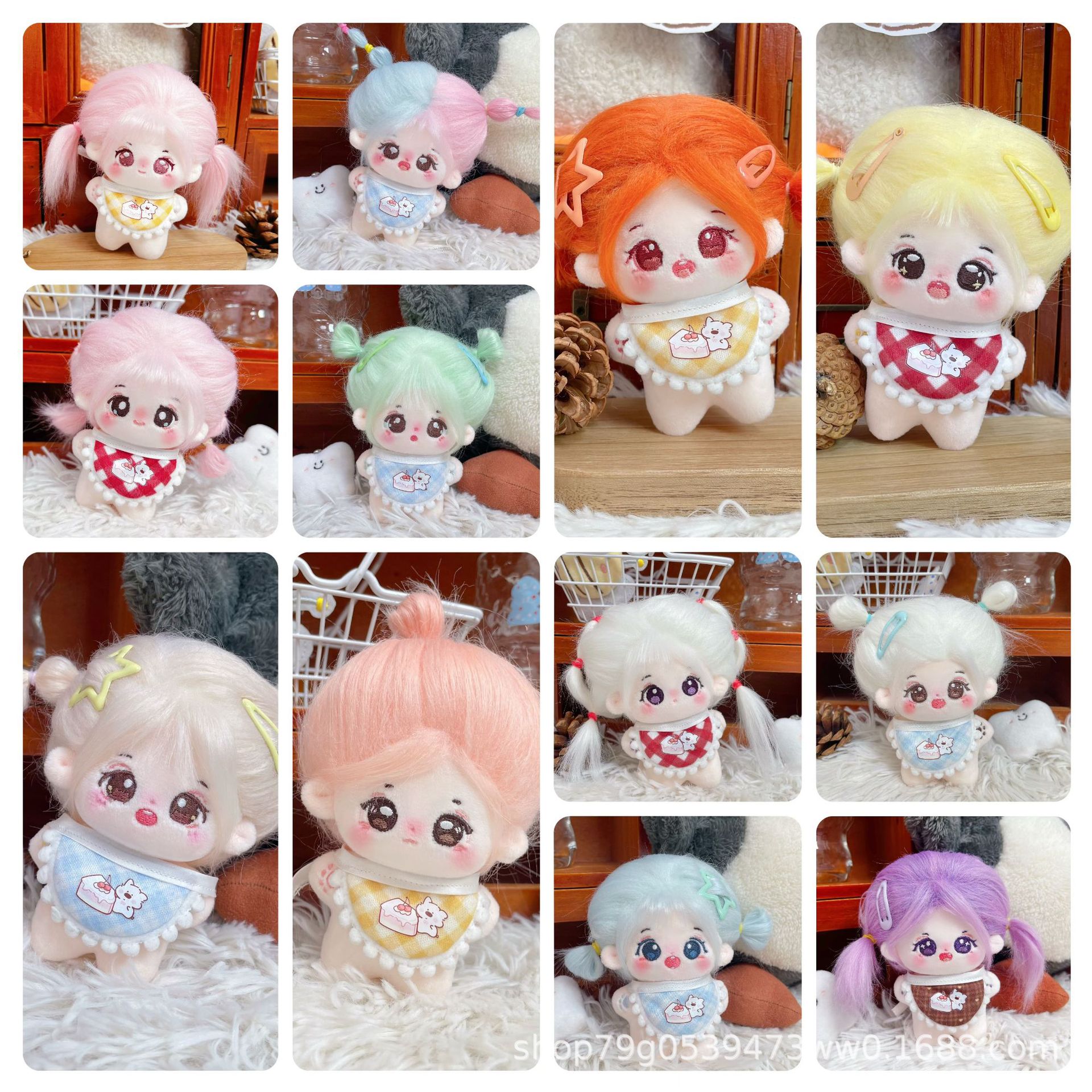 [Source Factory] Twelve Constellations Cotton Doll Starfish Body 10cm Stuffed Toy Original Female Doll Gift