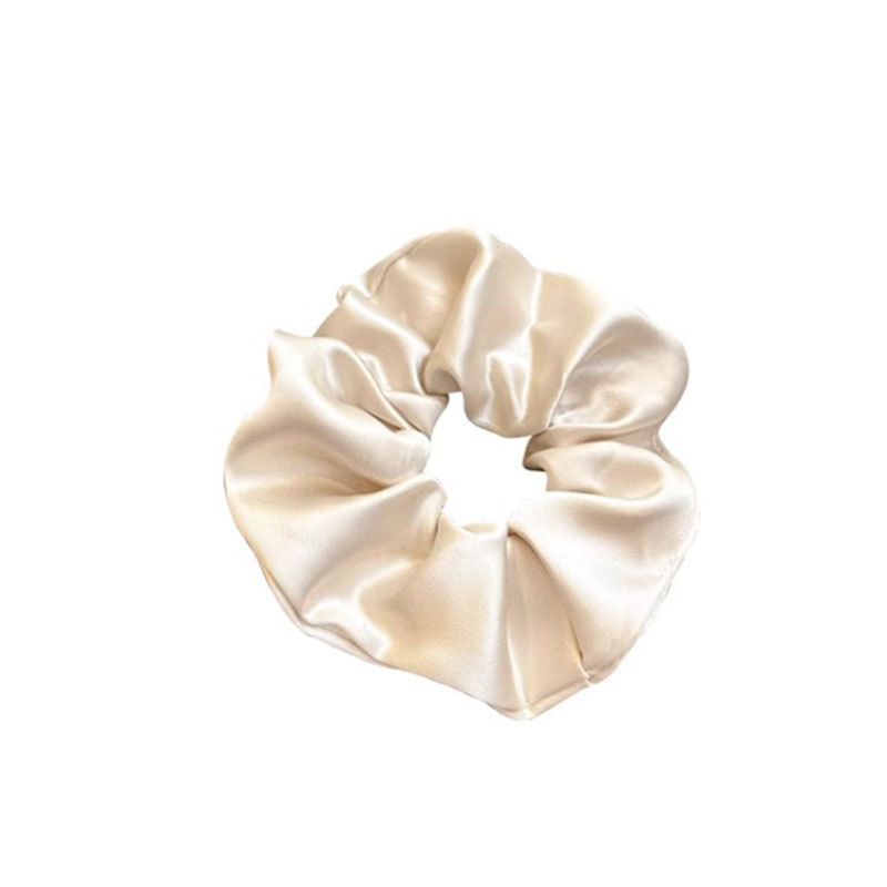 Ballet de seda, anillo de cabello de intestino grueso para mujeres, cabello de cola de caballo alto, correa de goma resistente, cabello de cabello de alta elasticidad y duradera