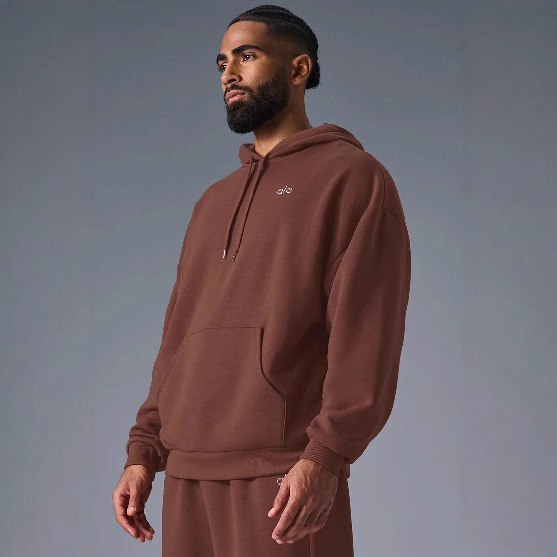 2025 transfronterizo otoño y invierno americano letras encapuzadas más chaqueta de terciopelo deportivo casual chaqueta pantalones largos chaqueta encapuzada set