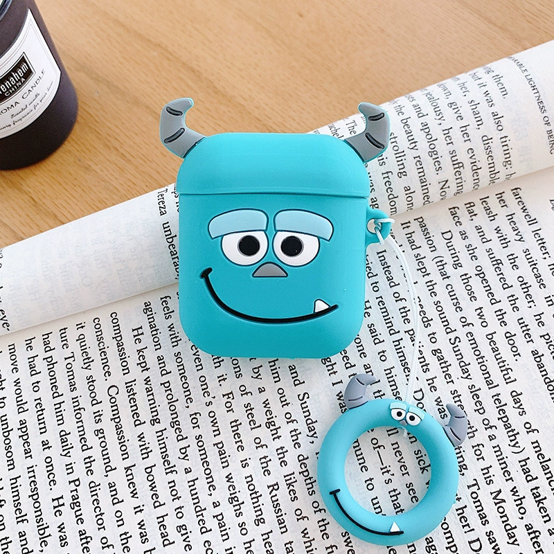  Apple, compatible wireless headphones, silicone cartoon cute protective case, pro2, bluetooth, pro3