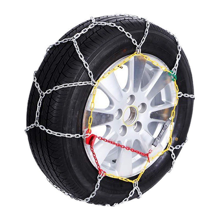 KN Alloy Full-Coverage Car Anti-Slip Chains Universal Tire Snow Chains for Sedans, Wear-Resistant Snow Removal Anti-Slip Chains
