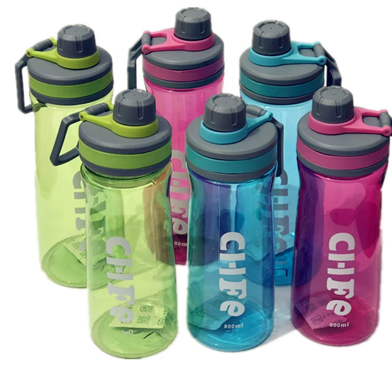 Capacious space travel big sports bottle, 800 ml